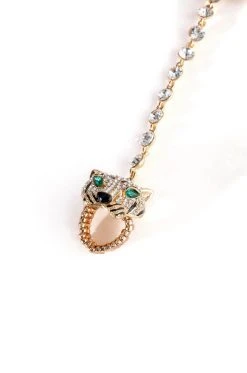 AKIRA onlinestore -AKIRA onlinestore apex predator hand armor in gold gold 3 3