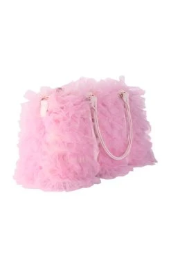 AKIRA onlinestore -AKIRA onlinestore lou lou tulle duffle light pink 4 4